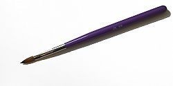 SNB-AB16 #Acrylic Brush-Purple wooden penholder no8 - Kolinsky 100%
