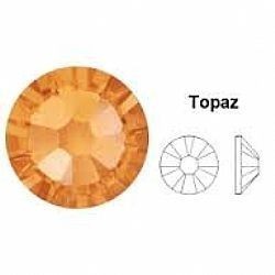 #6705#ss 5 crystal 1,3mm topaz (50 vnt)